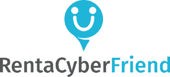 RentaCyberFriend logo where you can get paid to be an online friend
