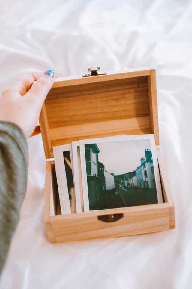 photos in a box