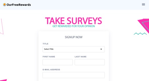 ourfreerewards as one of the best survey sites to make money