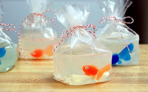 Goldfish in a bag soap