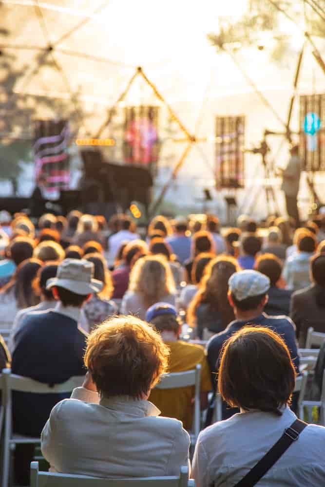 outdoor concert as one of the best cheap date ideas for married couples