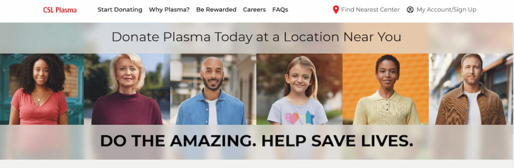 CSL Plasma one of the highest paying plasma donation center