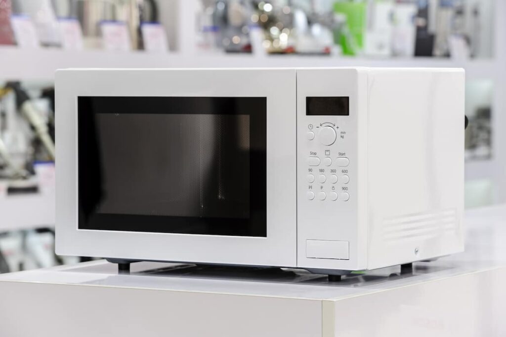 a used microwave oven for sale in one of the best places that buy used appliances