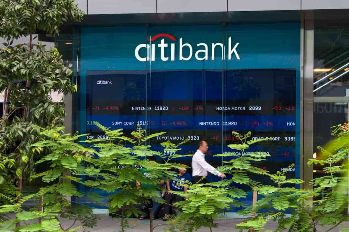 A Citibank branch which you can get your Citibank routing numbers